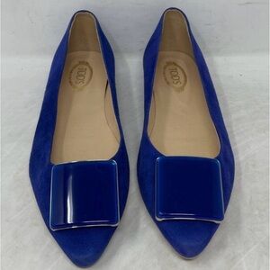 Authentic Tod’s Blue loafers